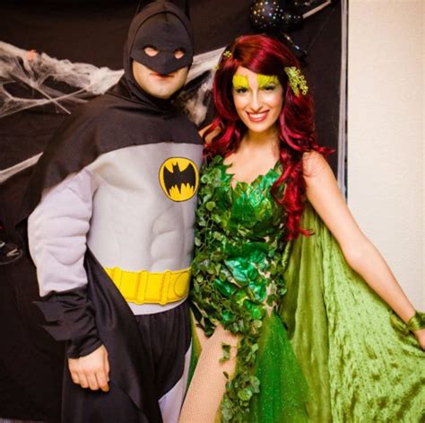 Batman And Poison Ivy Homemade Halloween Couples Costumes Popsugar