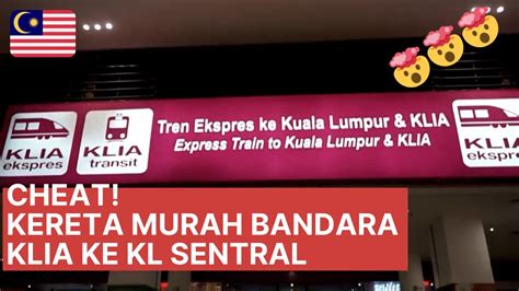 Where is the post office near kl sentral? CARA HEMAT NAIK KERETA KE KL SENTRAL DARI KLIA AIRPORT ...