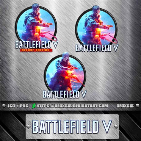 Battlefield V 2018 Round Folder Icon Pc By Deoxsis On Deviantart