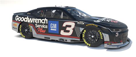 Updated Dale Earnhardt Tribute Gm Goodwrench Matt Black And Chrome Next Gen Camaro Custom 3 By