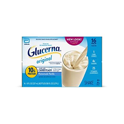 Glucerna Diabetes Nutritional Shake With 10g Of Protein To Help