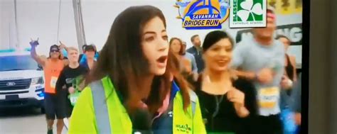 News Reporter Groped By Man On Live TV While Covering Community Fun Run