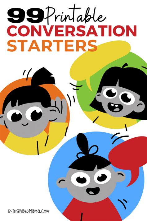 99 Best Conversation Starters For Kids B Inspired Mama
