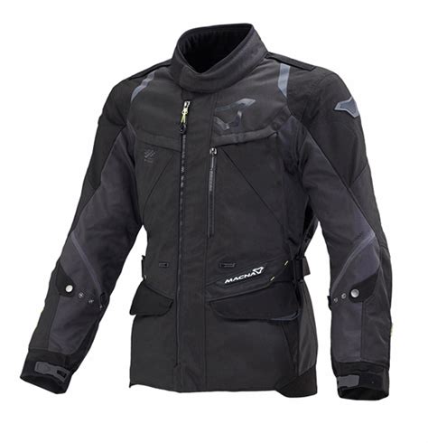 Macna Equator Motorcycle Jacket Men Waterproof Blackdark Grey