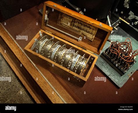 Enigma Decoding Machine Hi Res Stock Photography And Images Alamy