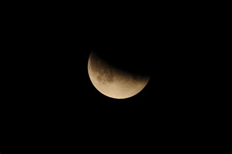 What Is A Partial Lunar Eclipse Look Like