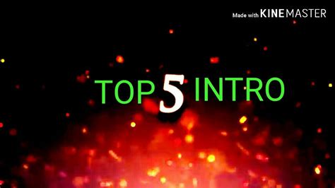 Top 5 Best Intro Youtube