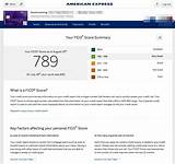 Images of American Express Credit Score Report