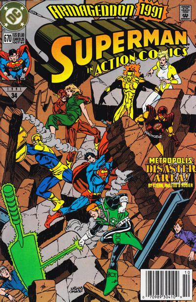 Superman 86 99 Action Comics 670 October 1991 Star Labs