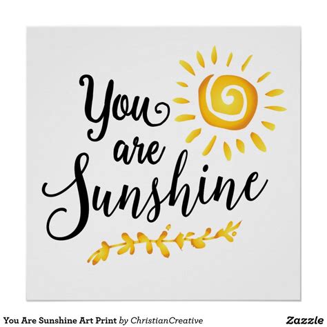 You Are Sunshine Tradução