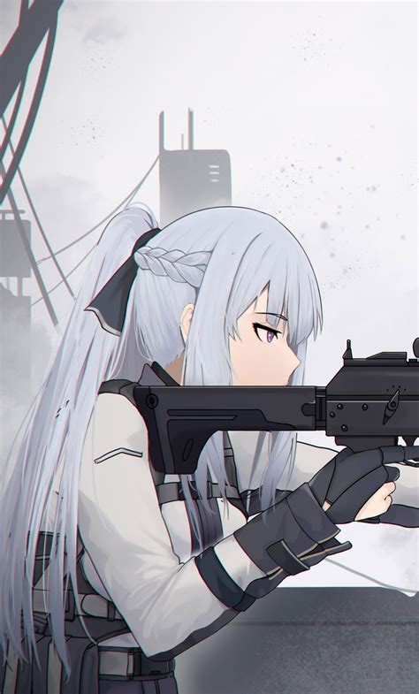 1280x2120 Sniper Anime Girl 4k Girls Frontline Iphone 6 Plus Wallpaper