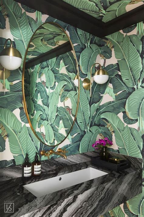 stylish  timeless tropical leaf decor ideas digsdigs
