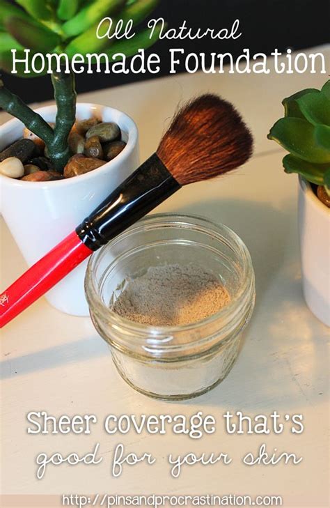 All Natural Homemade Foundation Thats Good For Your Skin Pins And