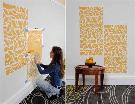 How To Use Wall Stencils For Painting