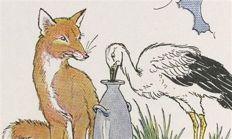 Aesops Fables The Fox And The Stork The Epoch Times