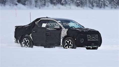 2022 Hyundai Santa Cruz Spy Shots Compact Pickup Coming Soon
