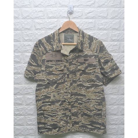 Camo T Shirts Military Spec Tiger Strip