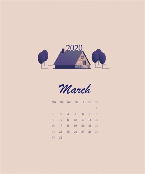 Download March Calendar Wallpaper For Desktop Laptop Iphone By