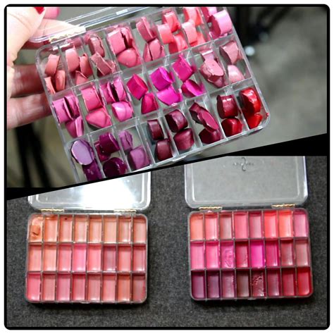 Meltingdepotting Lipsticks Into A Vueset Palette Makeup Kit