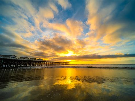 Crystal Pier Sunset San Diego Southern California Fuji Gfx100 Fine Art