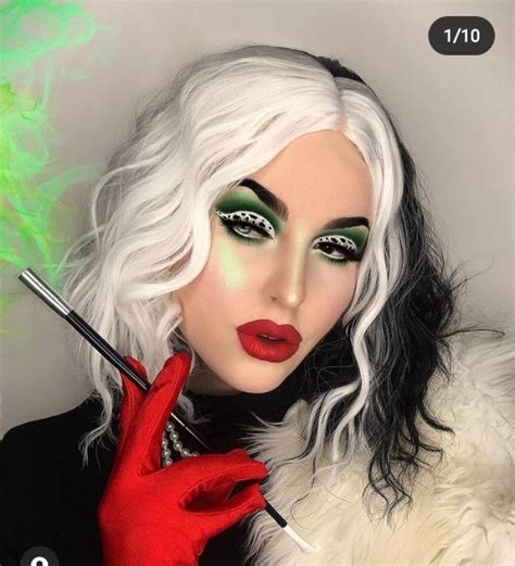 How To Do Cruella De Vil Makeup