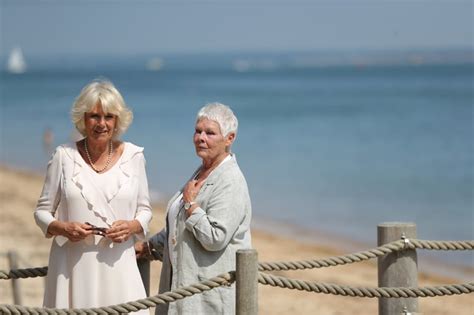 Camilla Parker Bowles And Judi Dench On The Isle Of Wight Popsugar Celebrity Photo 9