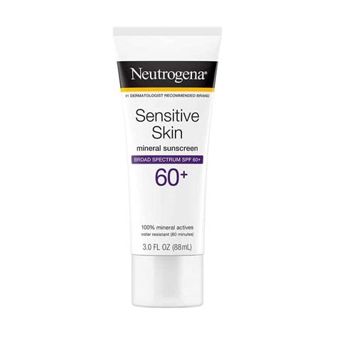 Neutrogena Sensitive Skin Sunscreen Spf 60 3 Ounce Merryderma Pakistan