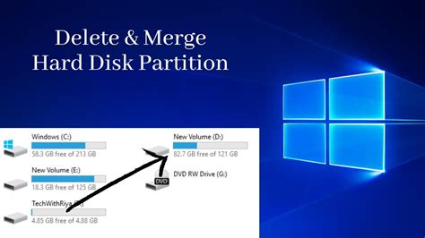 Dividing your hard disk into two or more logical storage units is called disk partitioning. How To Delete & Merge Hard Drive Partition In Windows 10 ...