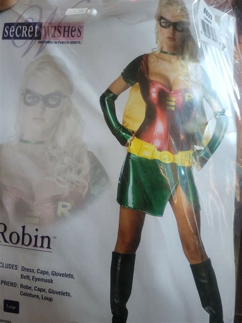 rubies secret wishes batman sexy robin costume green … gem