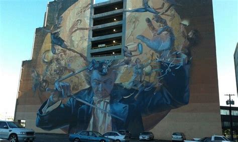 Downtown Dallas Mural Dallas Murals Art Mural