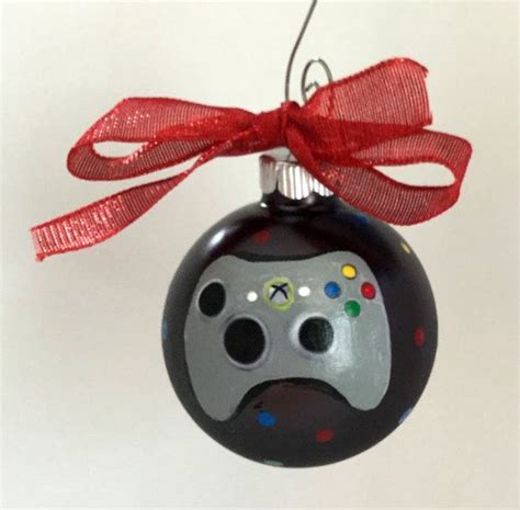 Personalized Game Controller Christmas Ornament Xbox Game Etsy Office Christmas Decorations