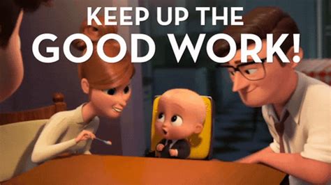 Film Good Job  By The Boss Baby Find And Share On Giphy
