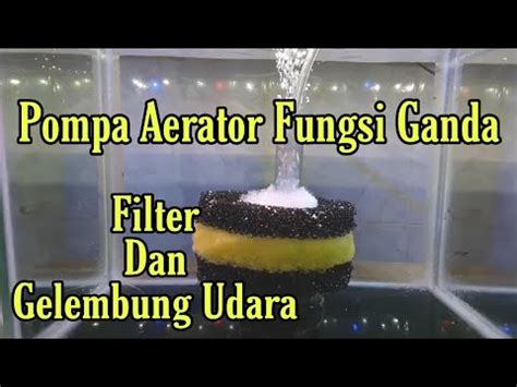 Vidio kali ini berjudul cara membuat aerator tanpa listrik.berdurasi 7 menit. Cara membuat filter aquarium dari mesin pompa aerator ...