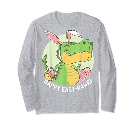 Buy Now Happy Eastrawr Shirt T Rex Dinosaur Easter Bunny Egg Kids