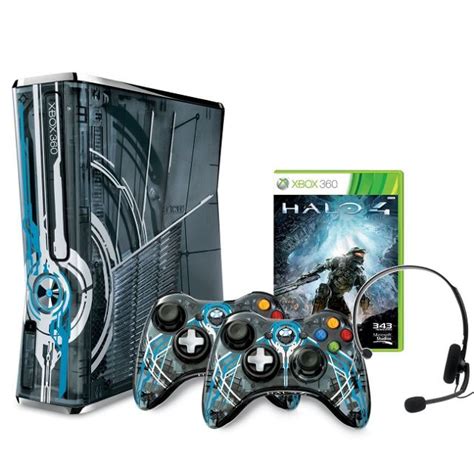 Xbox 360 Slim Console 320gb Halo 4 Limited Edition