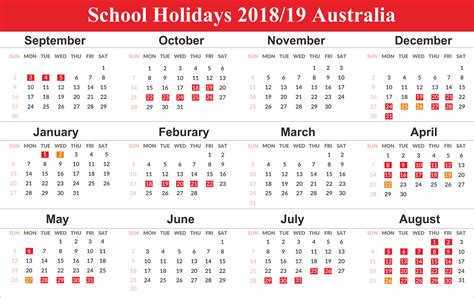 The following calendar has been updated and consists of the official public holiday dates for 2020. Download 2019 Calendar Printable with holidays list | Free ...