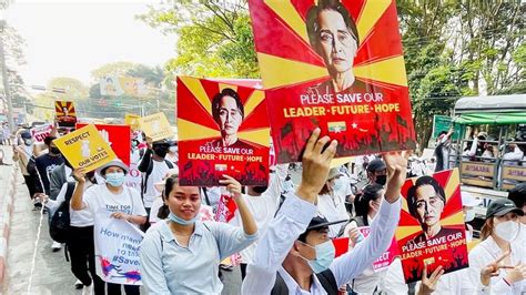 Myanmar Coup International Solidarity With The Protest Movement Is