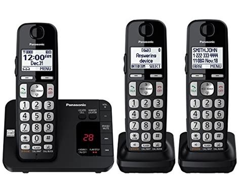 Amazon Panasonic Dect 60 Expandable Cordless Phone System With