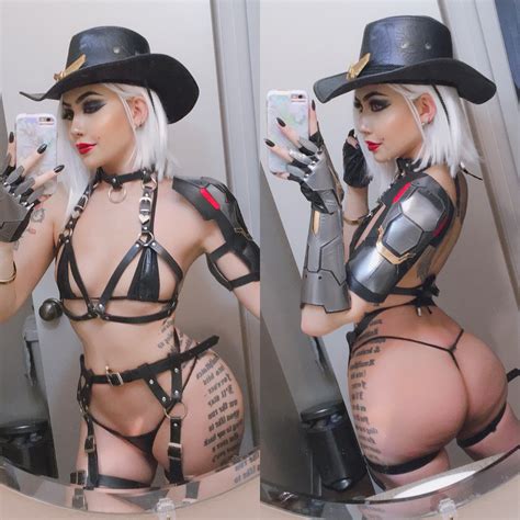 Ashe Overwatch Cosplay Hot Hot Sex Picture