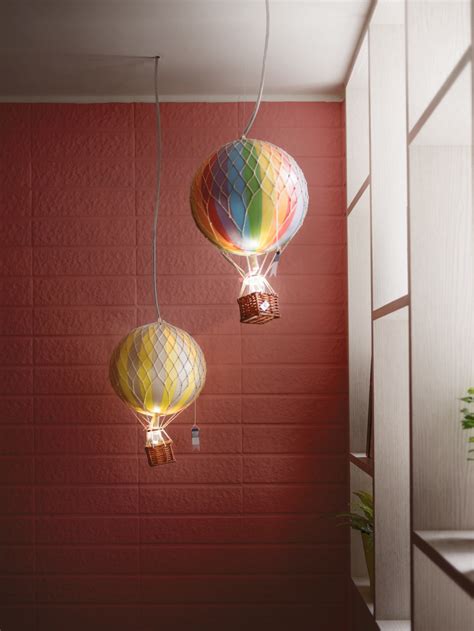 Hot Air Balloon Lights Interior Design Ideas