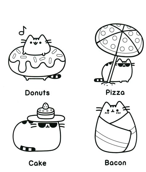 Pusheen Coloring Pages For Adults There S No Doubt That Coloring Pages