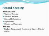 Record Keeping In Classroom Management Images