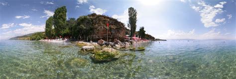 Gradiste Campcar Camp Ohrid Lake Macedonia 360 Panorama 360cities