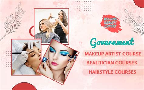 Government Makeup Artist Courses Beautician And Hairstyle Courses