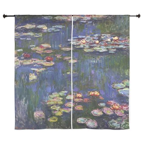 Claude Monet Water Lilies 60 Curtains By Teyes Cafepress