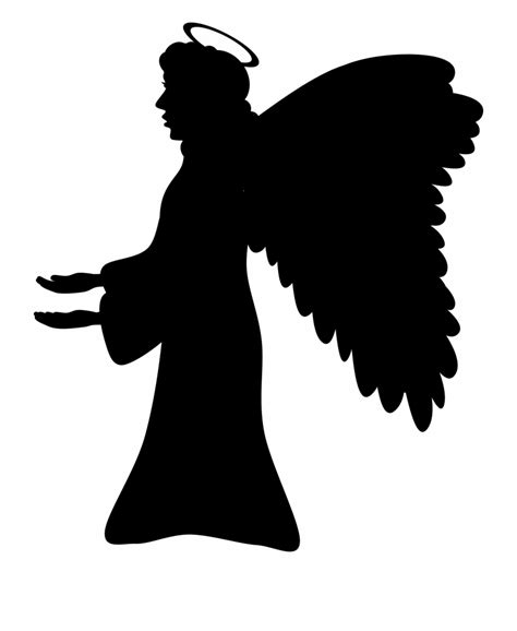 Free Angel Wing Silhouette Download Free Angel Wing Silhouette Png