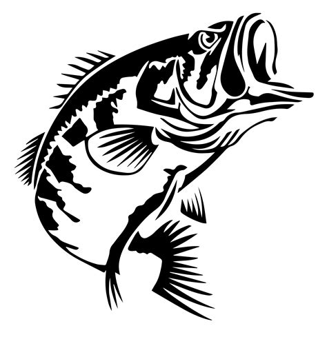 Free Largemouth Bass Svg Largemouth Bass Fish Royalty Free Vector Image Freesvg Org Offers