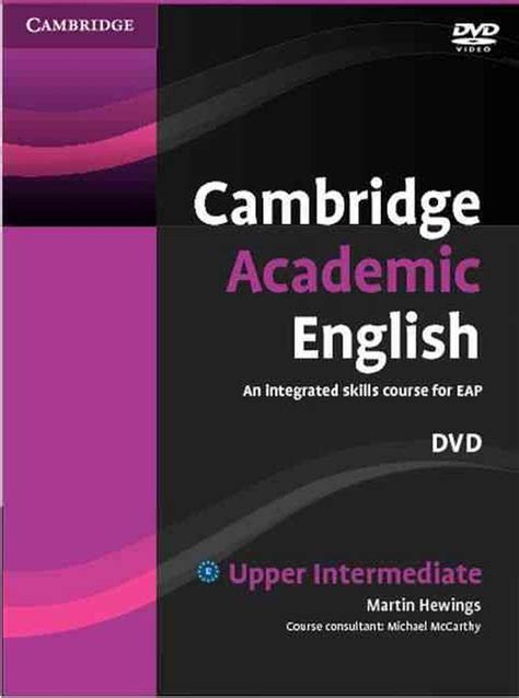 Cambridge Academic English B2 Upper Intermediate Dvd By Martin Hewings