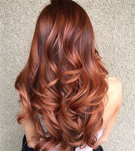 Hottest Copper Balayage Ideas For Cool Hair Color Summer