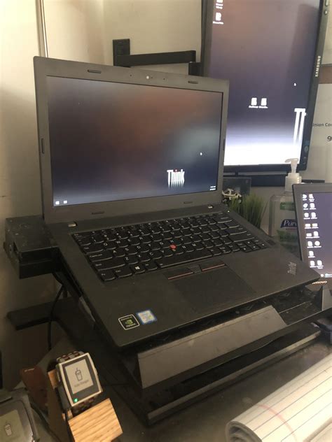 Old Thinkpad Stand Retrofitted For My T470p Rthinkpad